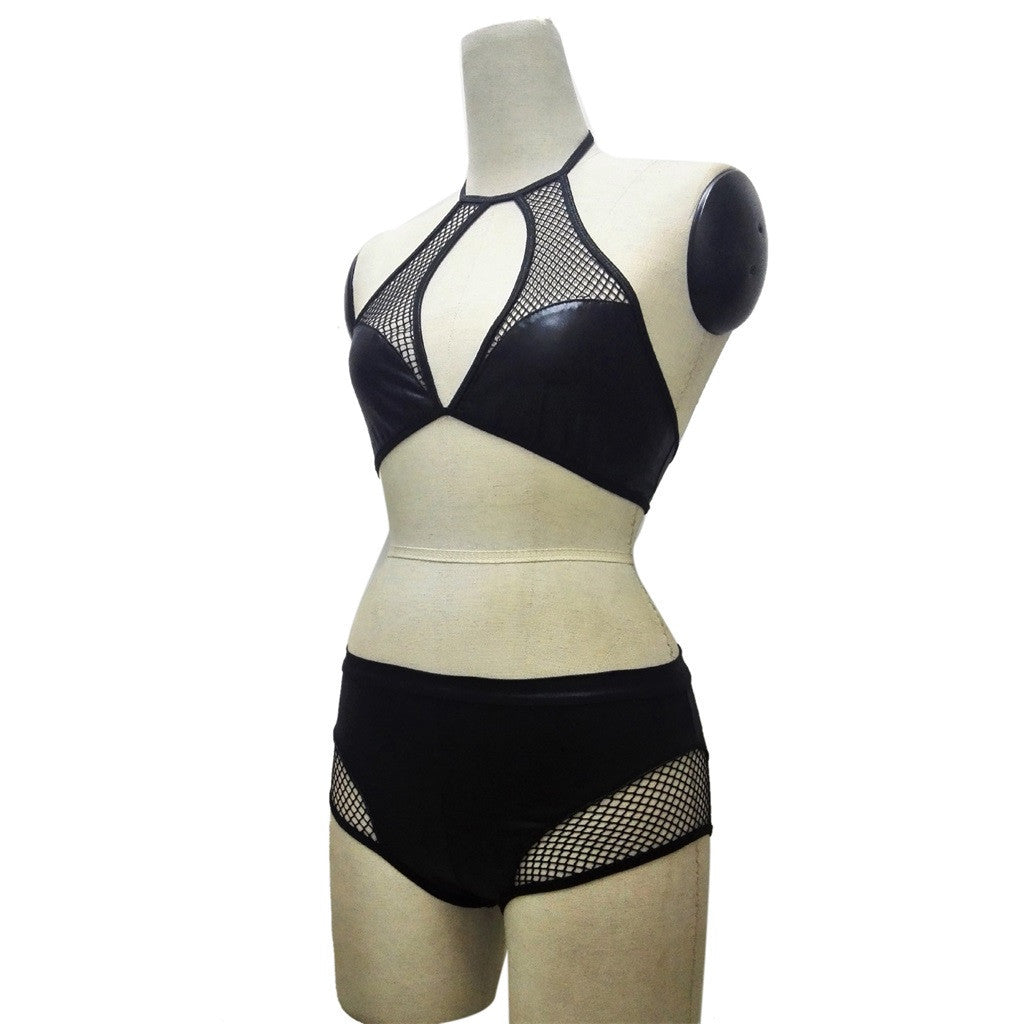 Women Leather Strap Lingerie