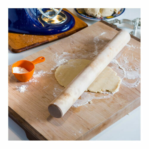 J.K. Adams Plain Dowel Rolling Pin 19x2-In dia.