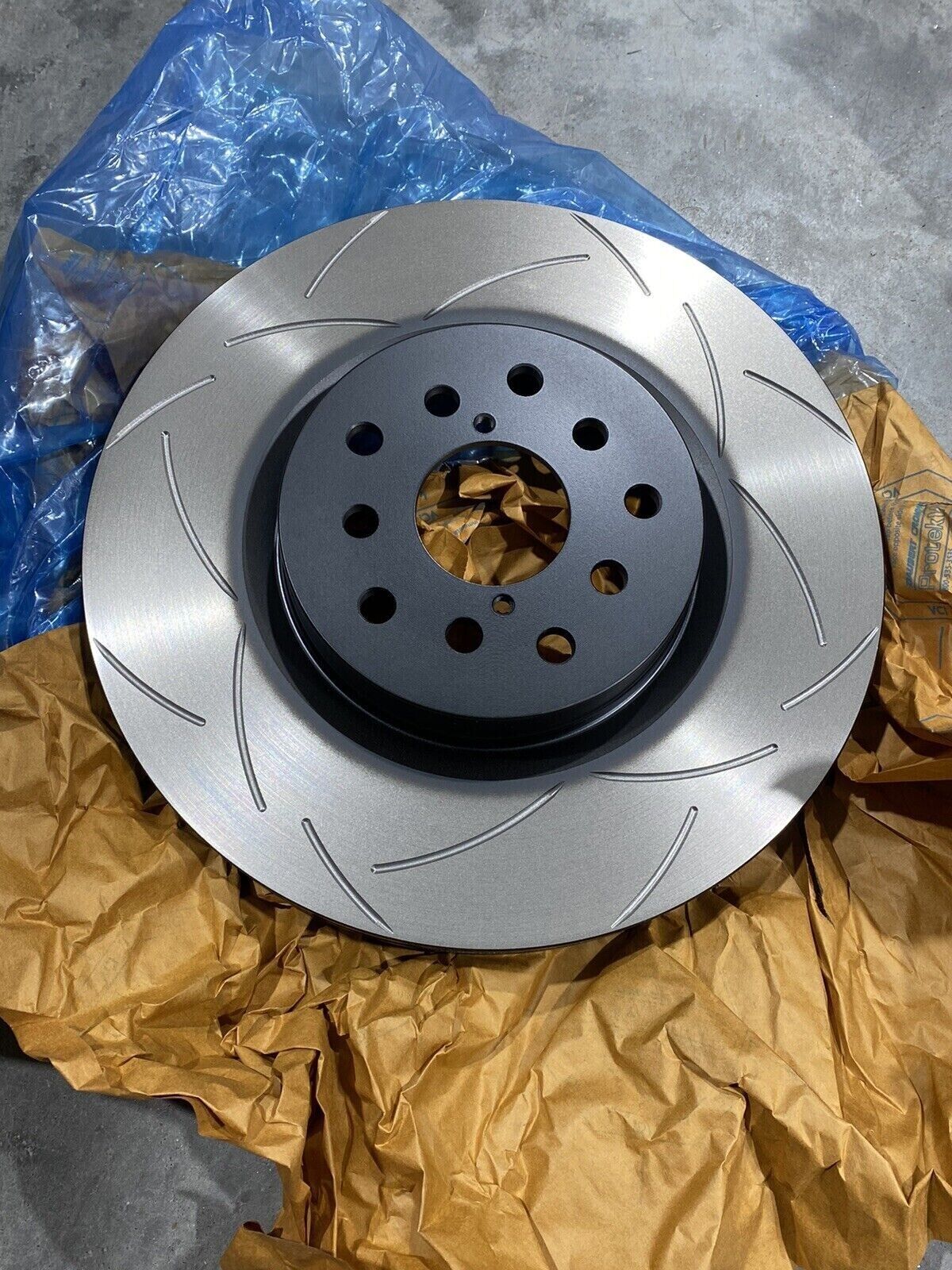 FOR DBA 2650S-10 Street Series; T2 Slotted Front Disc Brake Rotor For Legacy GT