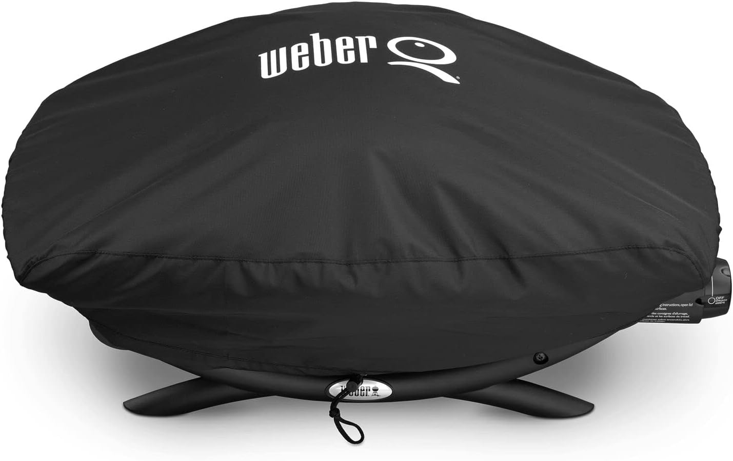 Weber Grill Covers for Q 1000/2000 Series Gas Grills,Black & Cleaning system
