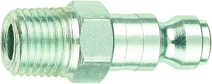 Tru-Flate 12-125 1/4" T Design x 1/4" MNPT Steel Plug