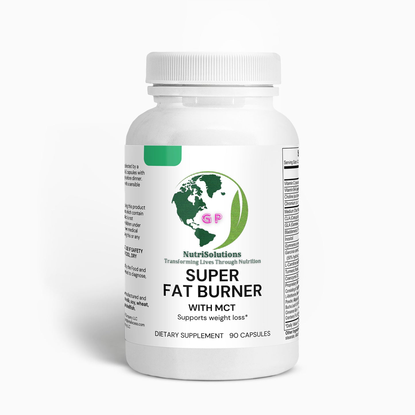 GP NutriSolutions Super Fat Burner with MCT (TOP Rated & Exclusively Only at RetailXcess)