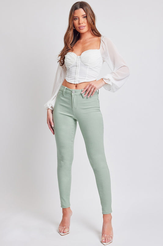 YMI sexy curve huggin Jeanswear Hyperstretch Mid-Rise Skinny Jeans