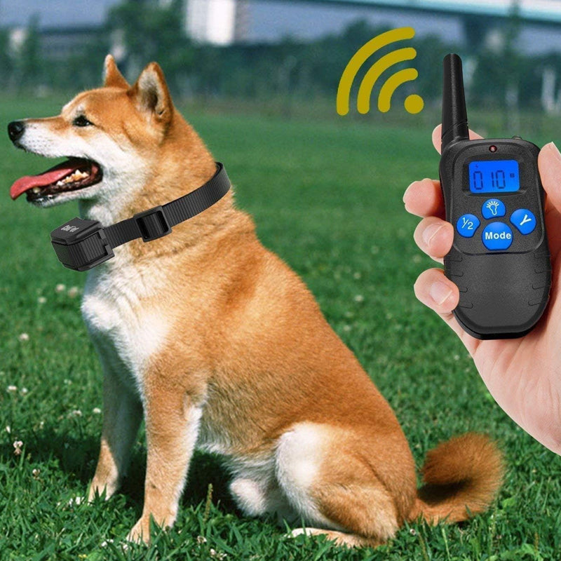 330 Yards Remote Control Dog Shock Training Collar- USB Rechargeable_11