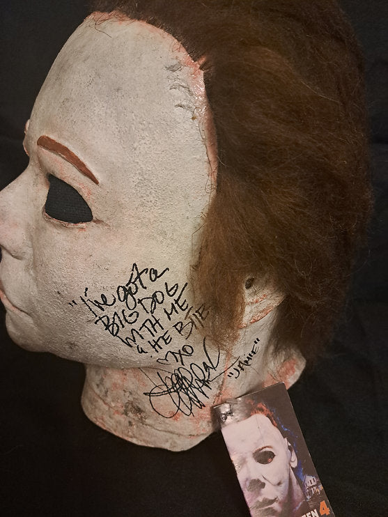 Original Autographed Danielle Harris & Tom Morga from Holloween 4