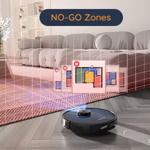 Geek Smart L7 Robot Vacuum Cleaner and Mop, LDS Navigation, Wi-Fi Connected APP, Selective Room Cleaning,MAX 2700 PA Suction, Ideal for Pets and Larger Home Ban on Amazon