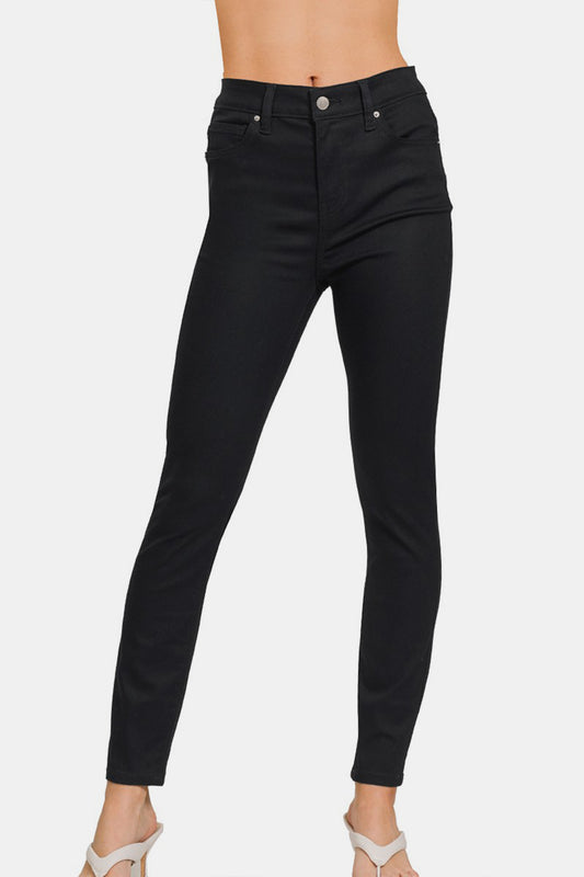 Curve huggin Zenana Full Size High-Rise Skinny Jeans