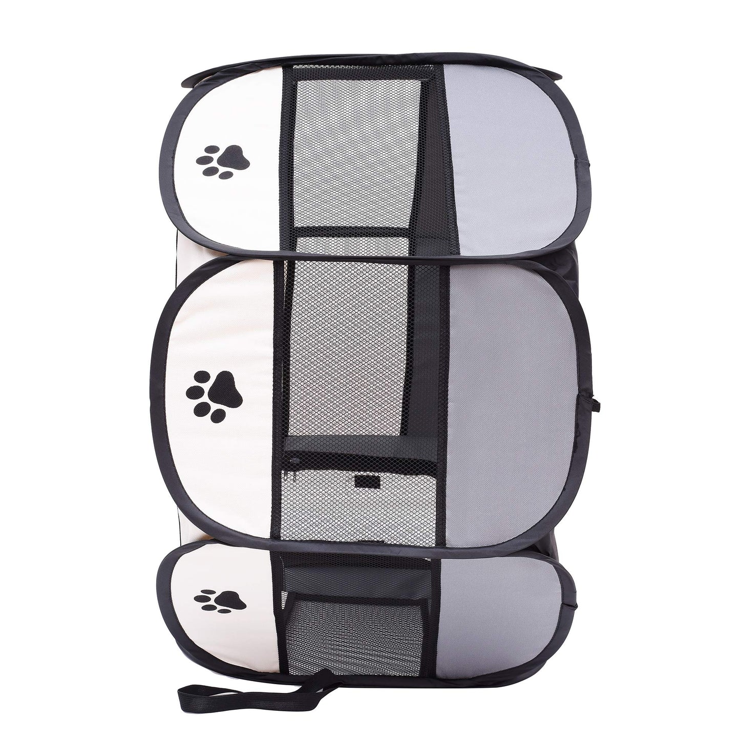 Mile High Life | Foldable Dog Playpen | Portable Dog Crate w Removable Shade Cover | Dog Kennel Indoor/Outdoor w Carry Case | Pen Tent for Dog/Cat/Rabbit