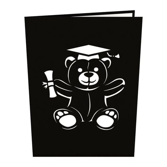 LOVEPOP Graduation Bear Pop-Up Card