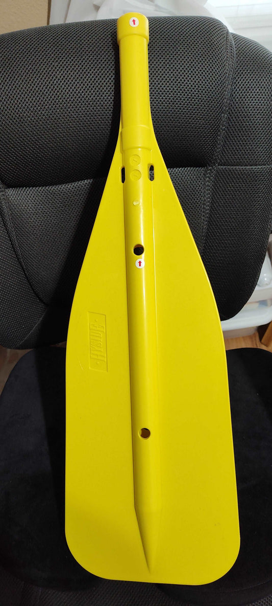 (2 PADDLE BLADES IN PAK)Yellow HYSIDE Kayak Paddle Blades only {NO SHAFT}