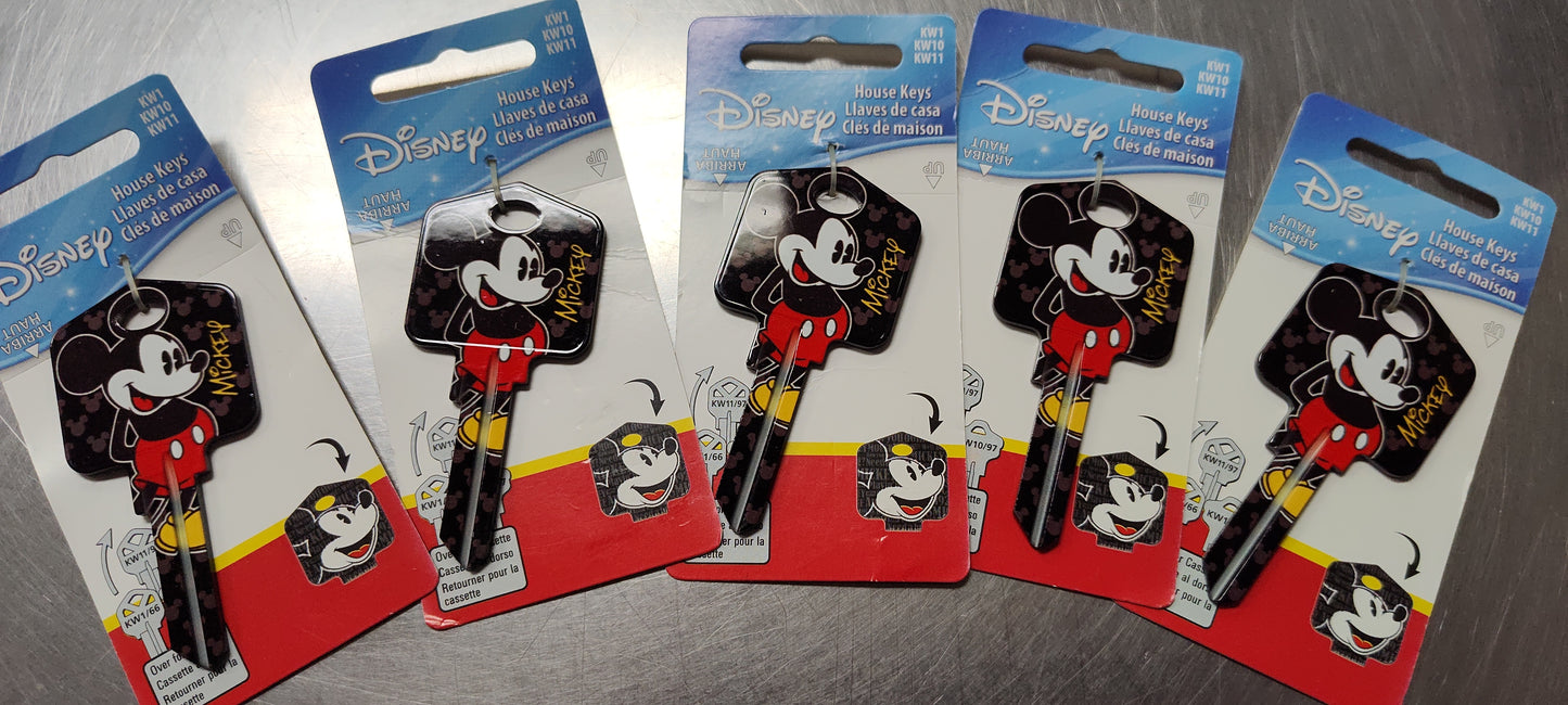 Key, Disny Mickey Mouse #66 Kw1 (5 PAK)