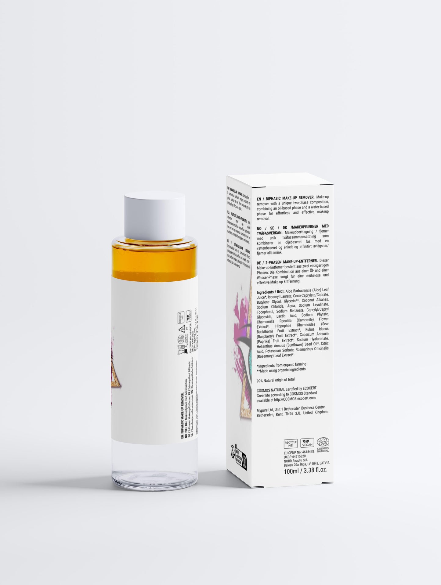 VYVANT BiPhasic Make-up Remover, Fragrance Free