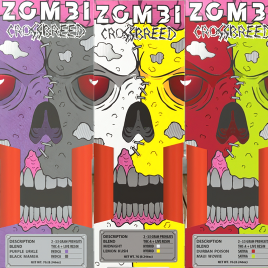 Zombi Crossbreed Juggernaut THCA 3.5