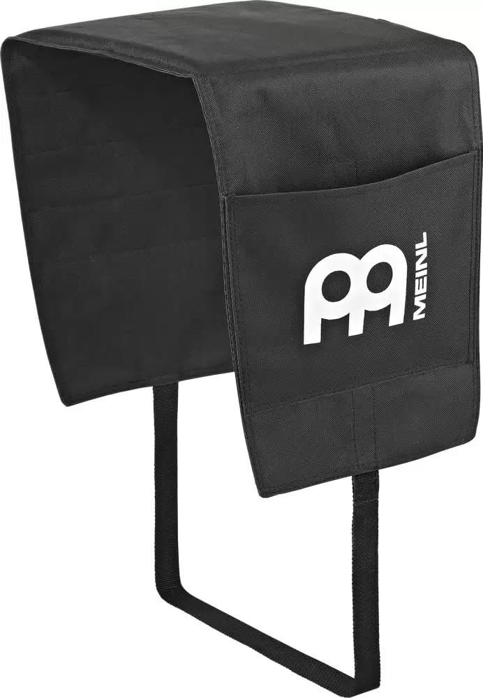 Meinl Percussion Cajon Blanket with Side Pockets and Padded Seat, Heavy Duty Nylon, Black (CAJ-BLK)