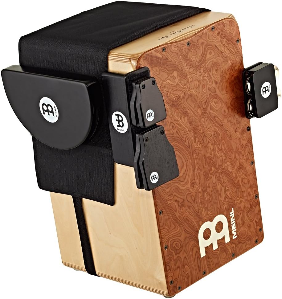 Meinl Percussion Cajon Blanket with Side Pockets and Padded Seat, Heavy Duty Nylon, Black (CAJ-BLK)