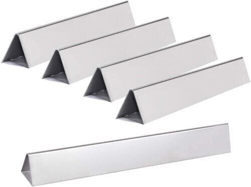 17.5" Stainless Steel Flavorizer Bars for E330 Series, Weber Genesis (5pack)