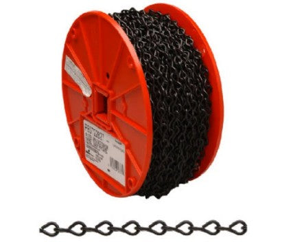 #14 190 Ft. Black Poly-coated Low-carbon Steel Coil Chain