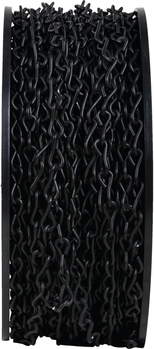 #14 190 Ft. Black Poly-coated Low-carbon Steel Coil Chain