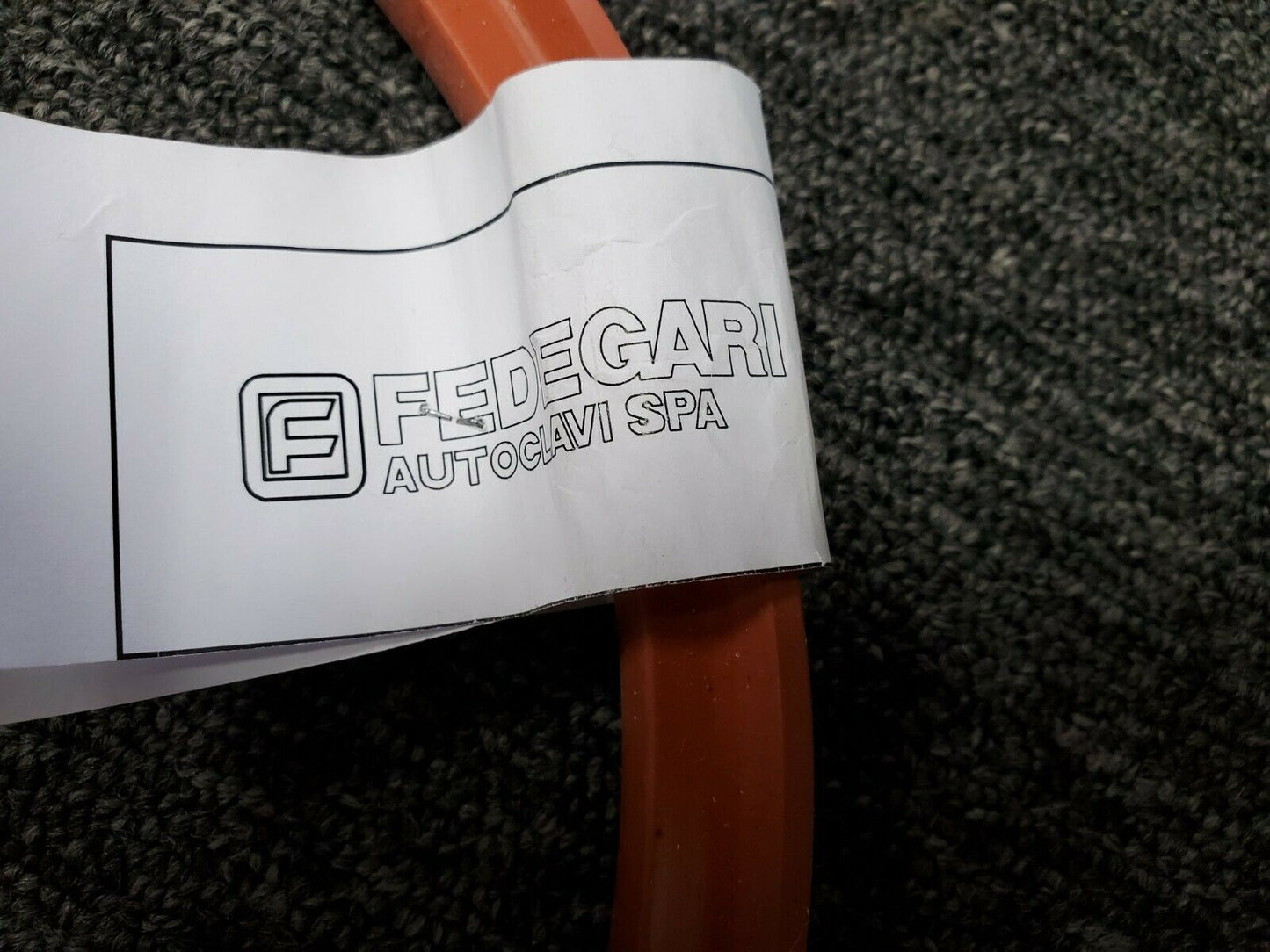 FEDEGARI TECHNOLOGIES PP600969 AUTOCLAVE DOOR SEAL GASKET