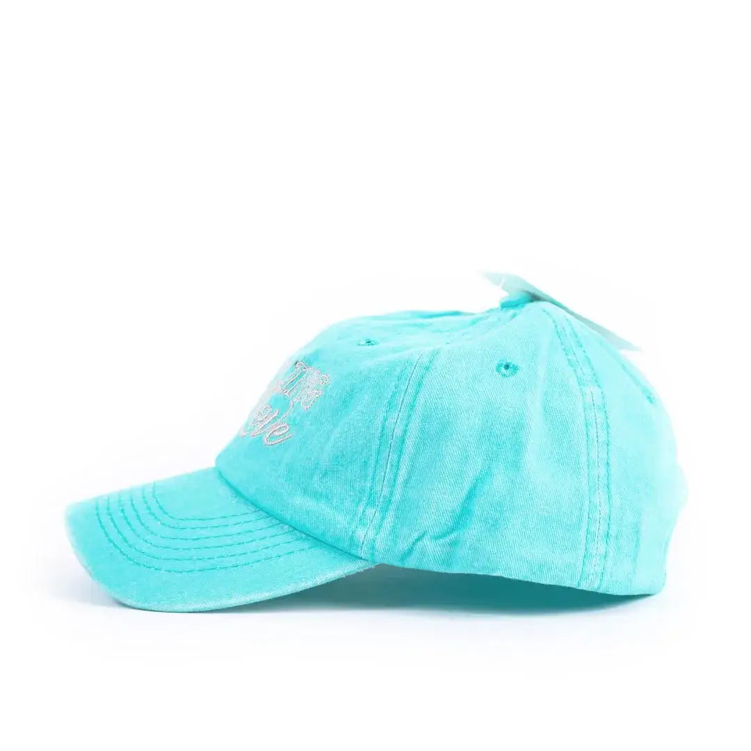 Beautiful Hat - Teal - "Unfailing Love"