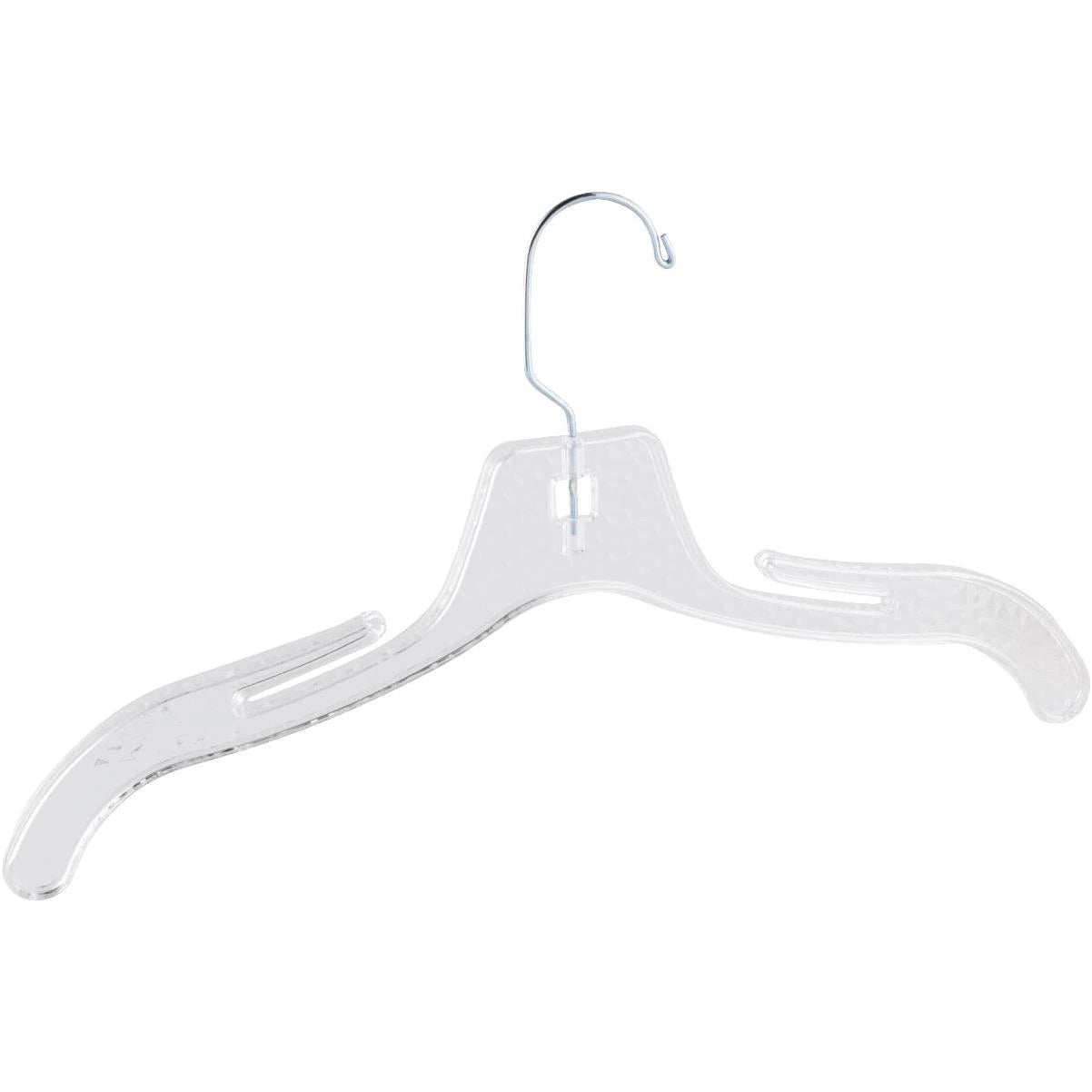 8 PACKS of 4=HOMZ Smart Solutions Crystal Cut Clear Plastic Dress Hanger