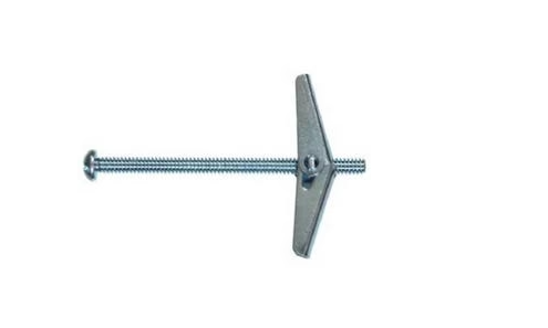 25-PK., 3/8 X 4-IN. ROUND HEAD TOGGLE BOLT