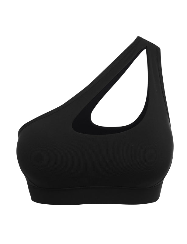 One-Shoulder Bra Beautiful Back Shockproof Running Sports