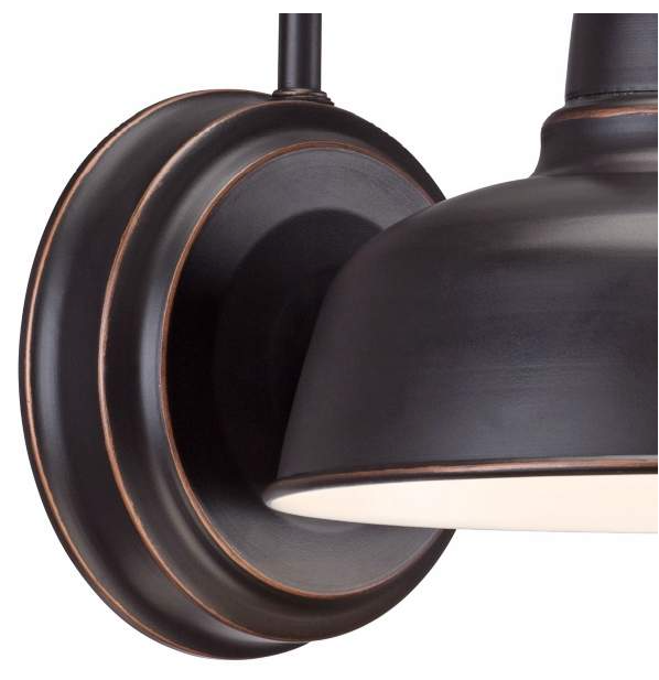 Urban Barn 11 1/4" High Bronze Indoor-Outdoor Wall Light