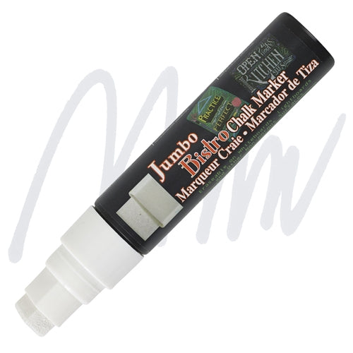 MARKER CHALK BISTRO JUMBO WHITE UC481S-0 (10 PAK)