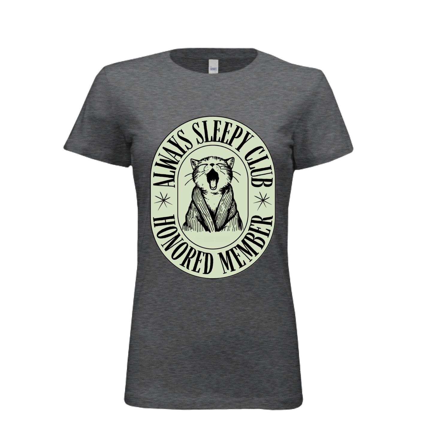 DRK GREY HEATHER - FRONT