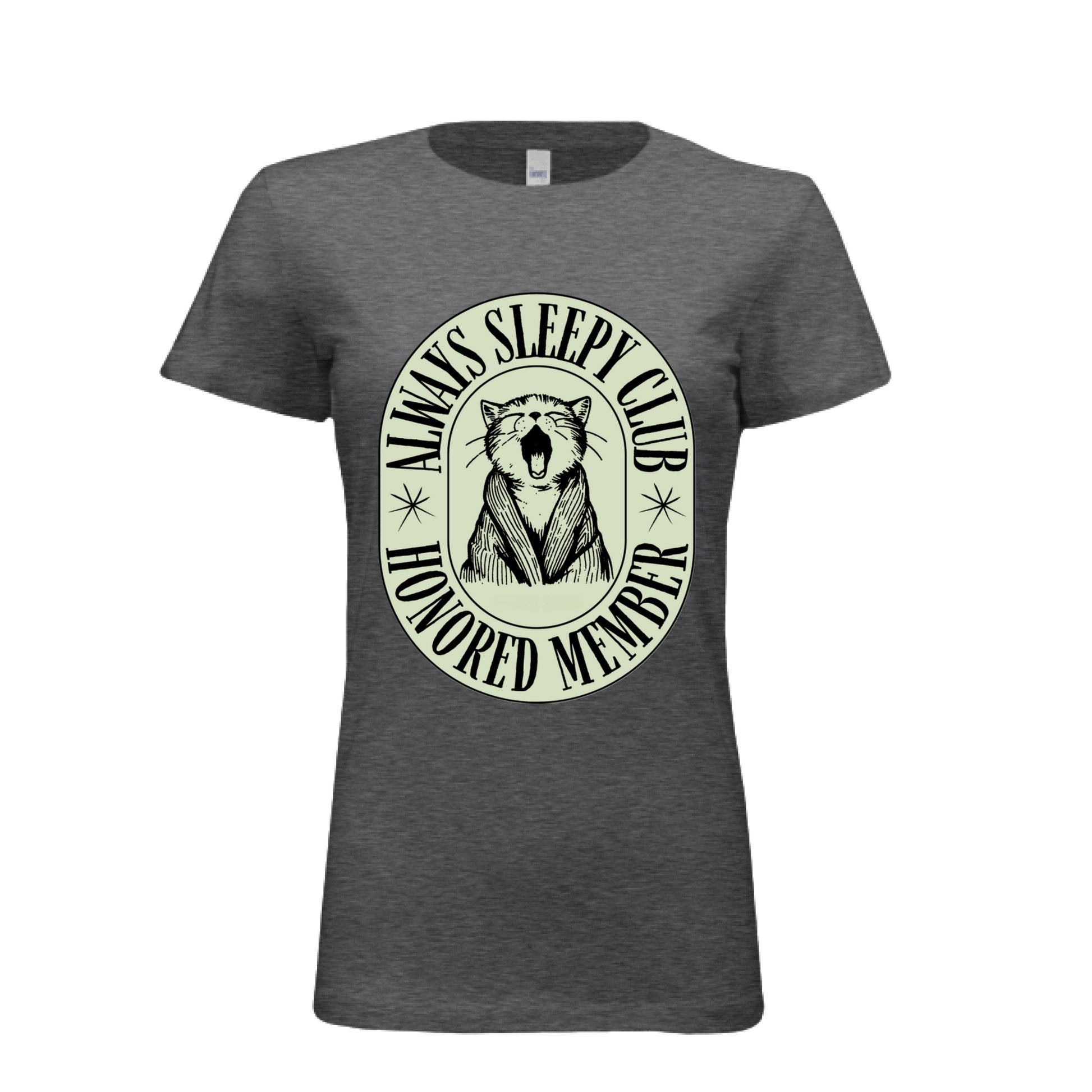 DRK GREY HEATHER - FRONT