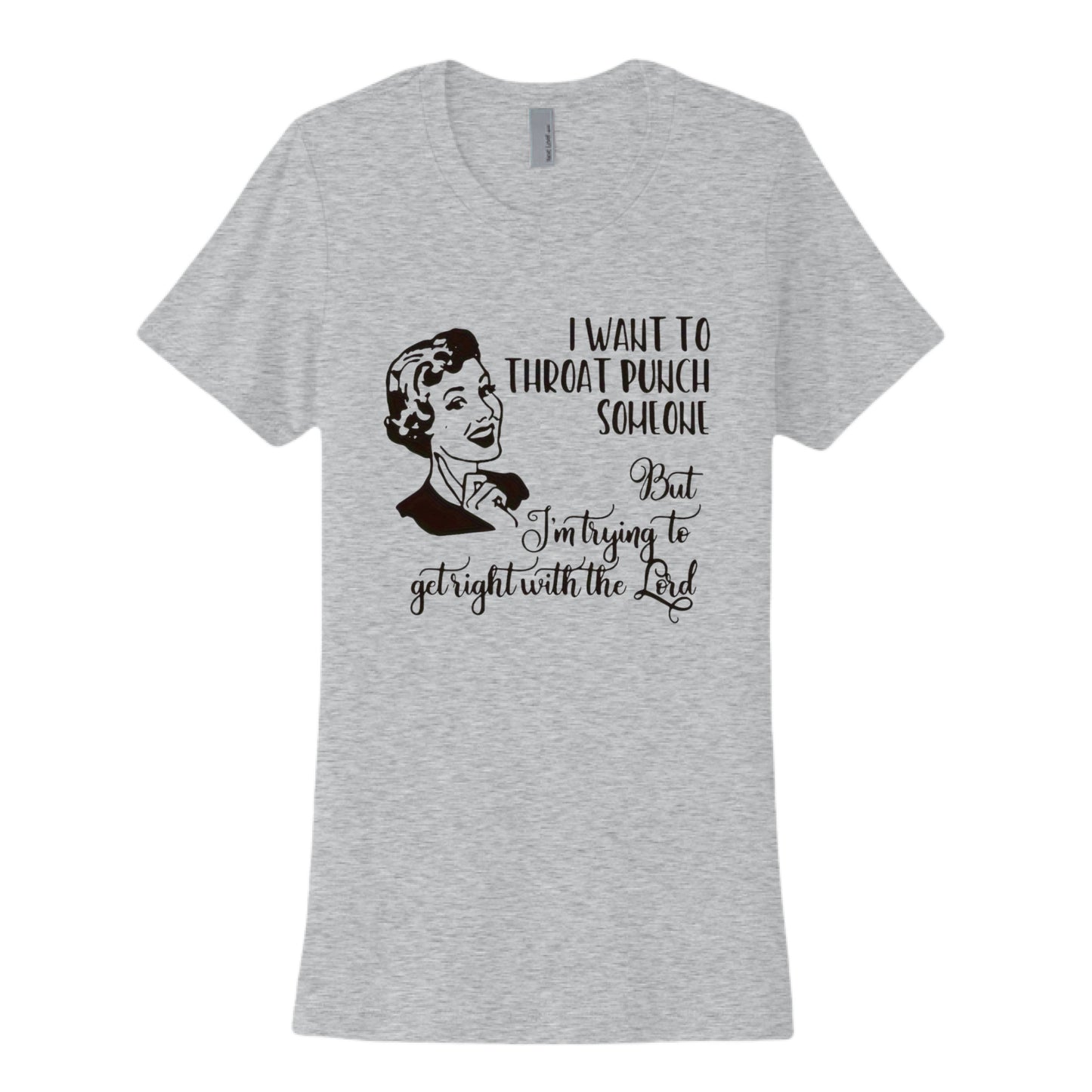 Heather Grey (90/10) - FRONT