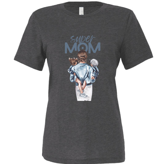 Solid Dark Grey Triblend - FRONT