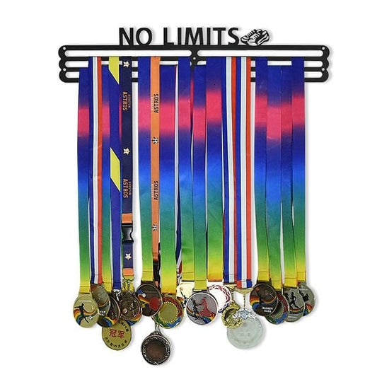 Phoenix Runner "No Limits" medals wall hanger