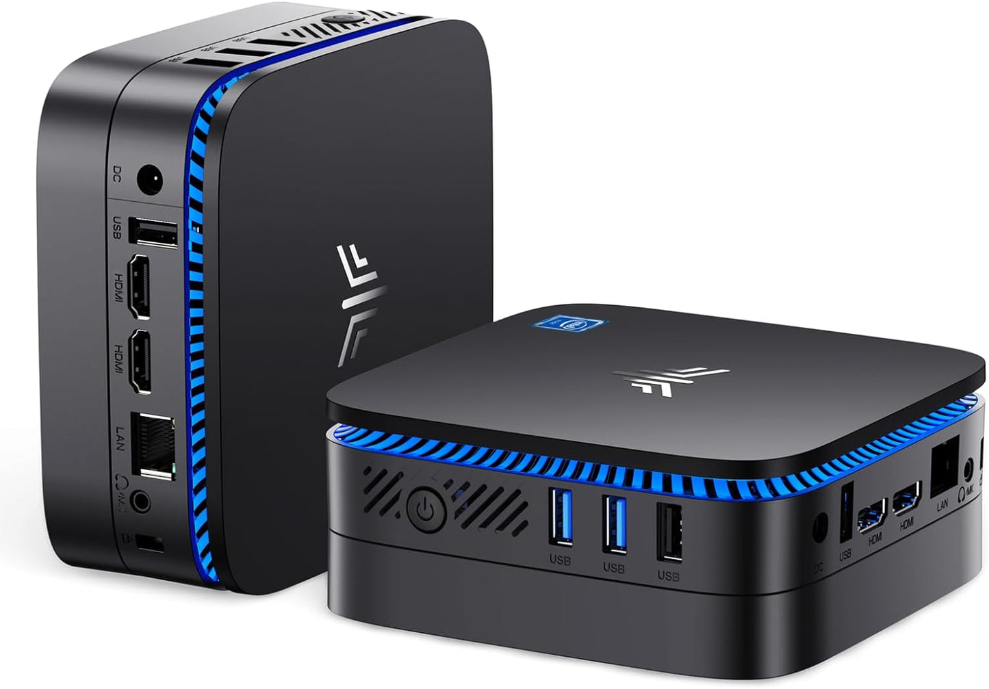 KAMRUI Mini PC Windows 11, AK1 PRO 12GB RAM 256GB SSD Mini Desktop Computer, Celeron N5105 CPU, 4 Core Micro PC Computer, Desktop PC 4K, Support 2.5’’ SSD, 2.4G/ 5.0G WiFi, Gigabit Ethernet, HTPC