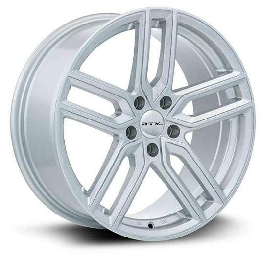 Single 18x8 RTX OE Vaden ET 35 Silver 5x112 Wheel Rim