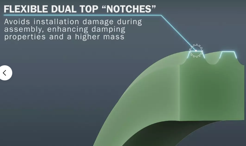 TRELLEBORG Dual-function D-SEAL for truck engine and transmission applications