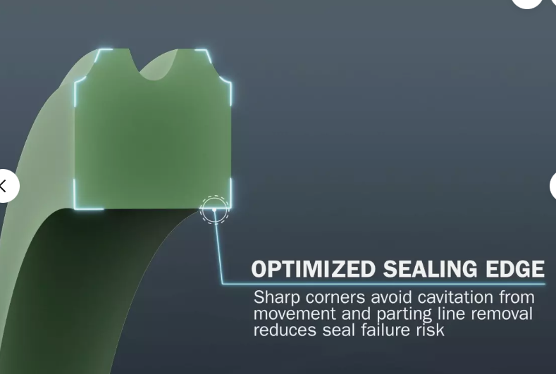 TRELLEBORG Dual-function D-SEAL for truck engine and transmission applications