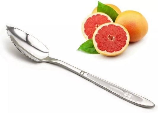 HAZOULEN Grapefruit Spoons, Stainless Steel, 6-2/5", 5 Sets of 4ea (Clover) 20 PCS