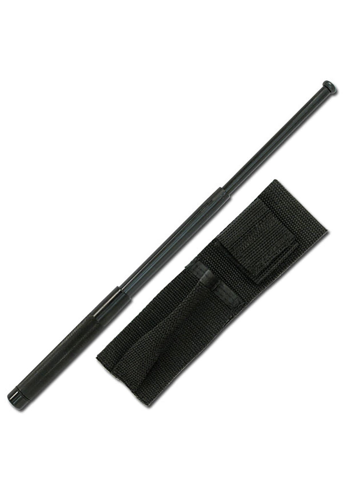 MTECH USA EXPANDABLE BATON, BLACK FINISH