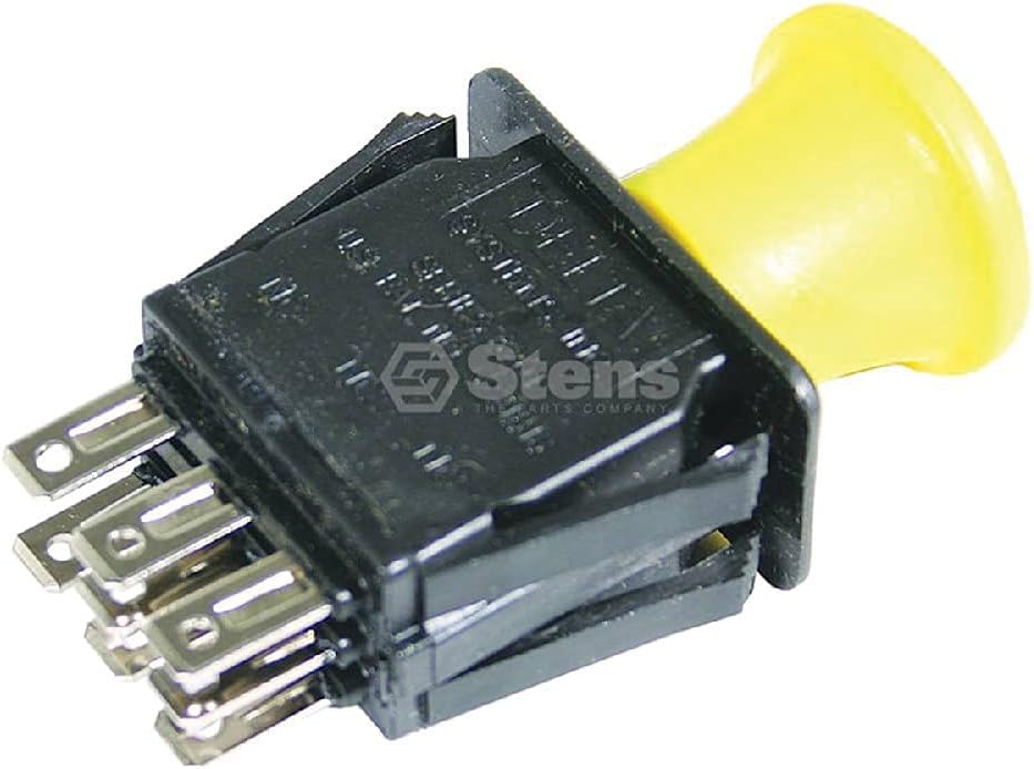 Stens 430-330 PTO Switch Replaces Exmark 103-5221 Toro 103-5221 Grasshopper 183925 John Deere AM131966 Toro 1-633673 Everride 136574 Exmark 1-633673 Delta 6201-342