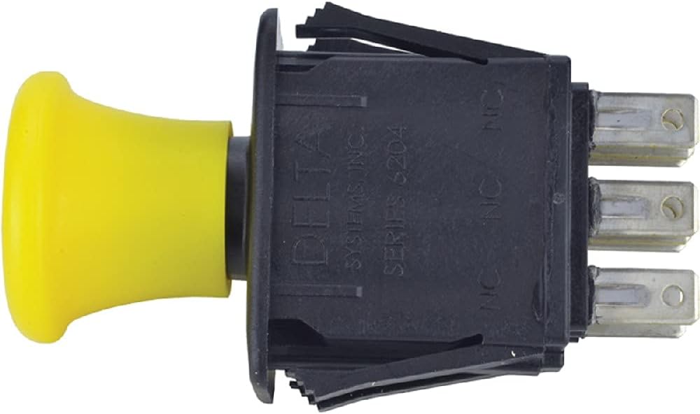 Stens 430-330 PTO Switch Replaces Exmark 103-5221 Toro 103-5221 Grasshopper 183925 John Deere AM131966 Toro 1-633673 Everride 136574 Exmark 1-633673 Delta 6201-342