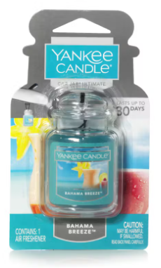 Yankee Candle Bahama Breeze car scents