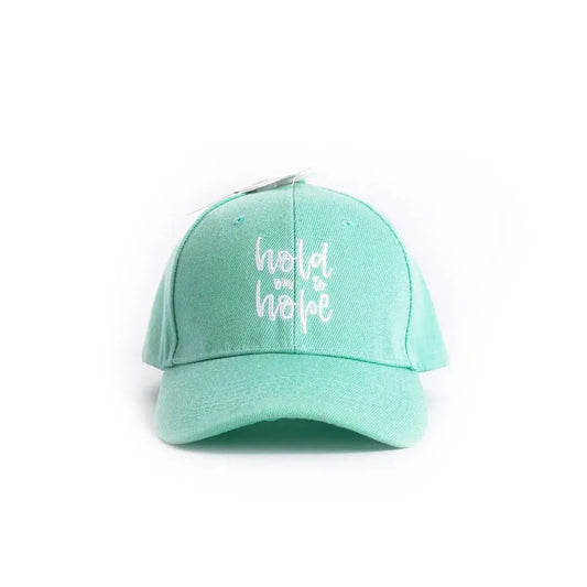 "These hats are so stylish, they should come with a warning label." Hat - Sea Green - Hold On To Hope