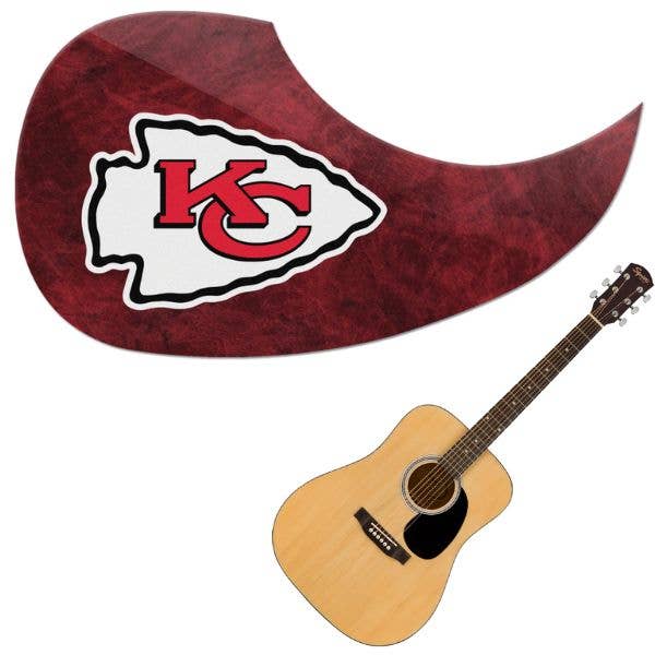 Kansas City Chiefs - Team Color Guitar Pick Guards