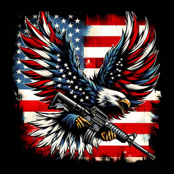 eagle with gun american flag patriotic 600x 08fe733e ed23 4ecb 8fc1 bce6abbeb40e
