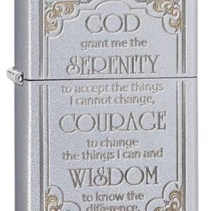 "life's an adventure – make sure you have a zippo to light the way!" 205 serenity prayer