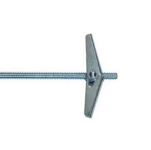 25 pk., 3/8 x 4 in. round head toggle bolt