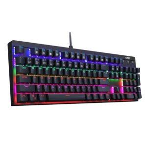 "command the battlefield: equip yourself with our precision gaming keyboards!"