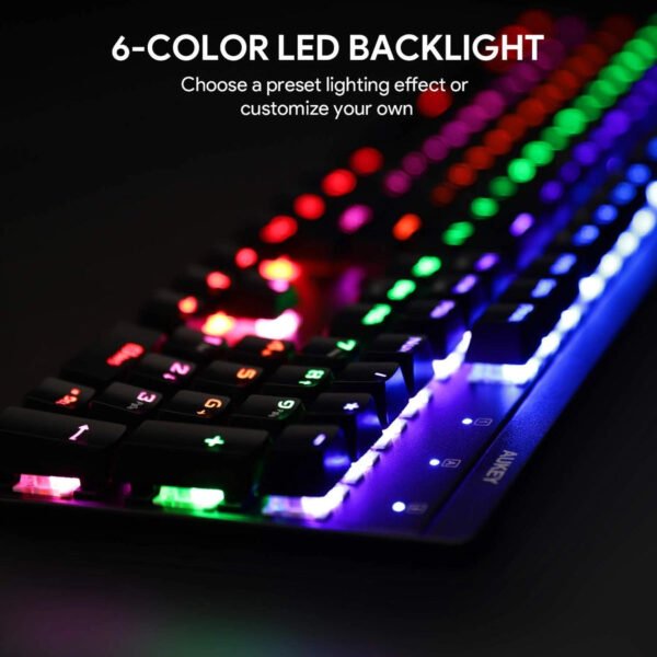 "command the battlefield: equip yourself with our precision gaming keyboards!"
